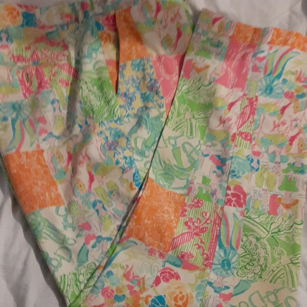 Lily Pulitzer golf pants size 40 pastel colors